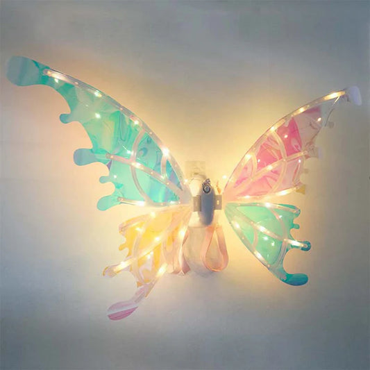 Battery Operated RGB LED Moving Fairy Wings - Transform into an Enchanted Being!